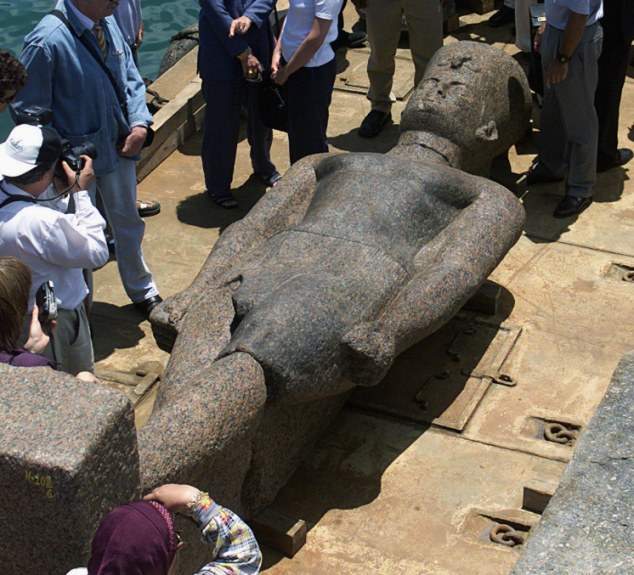 UNKNOWN PHARAOH UNCOVERED IN ALEXANDRIA