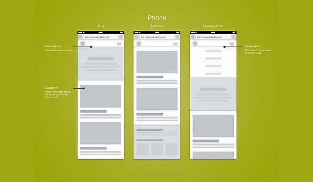 web-mobile-wireframe