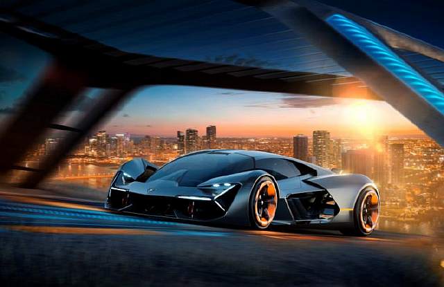 Lamborghini представляет самовосстанавливающийся суперкар будущего
