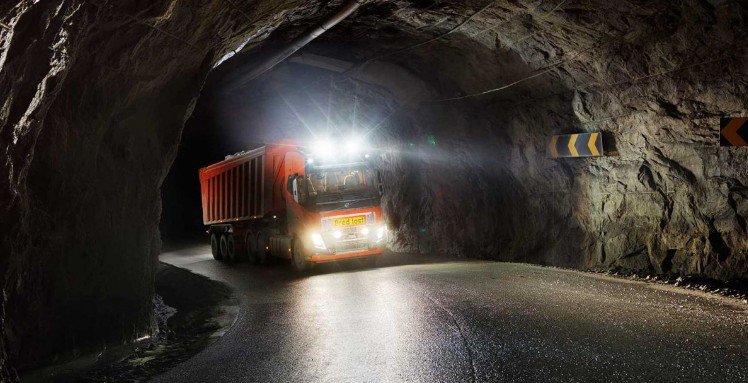Беспилотные грузовики будут осуществлять коммерческую транспортировку известняка в Норвегии