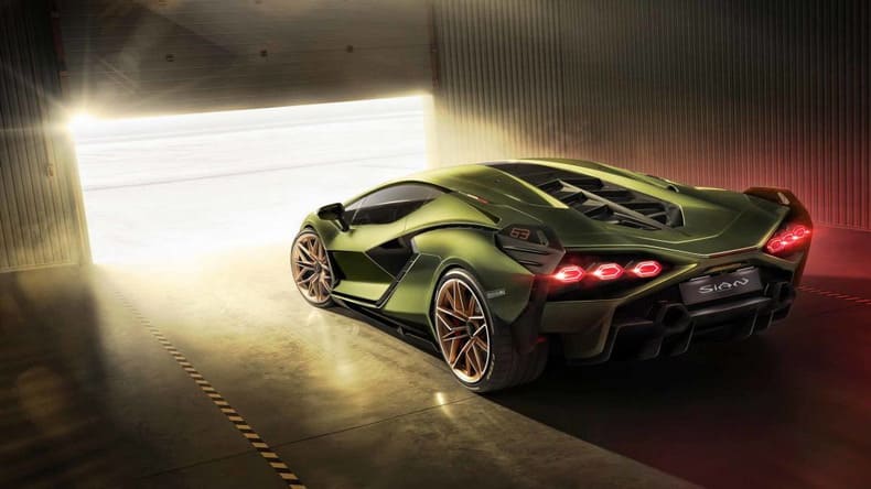 Lamborghini's выпустил свой первый гибридный суперкар Sián