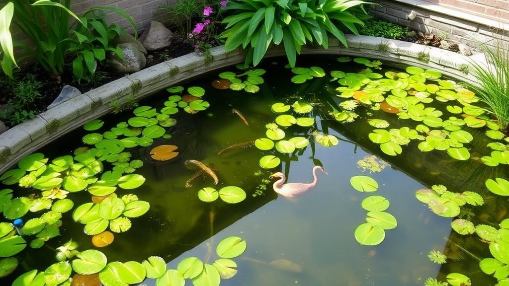 Цветение воды в пруду двора: как быстро понять проблему и что с ней делать